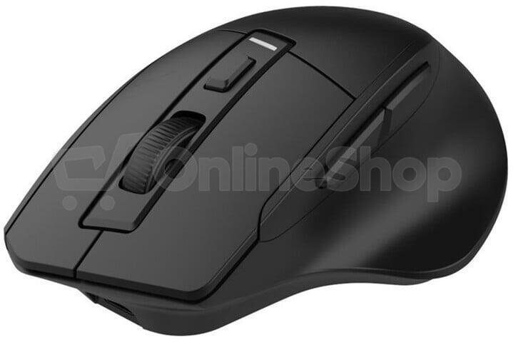 C-Tech Ergo WLM-05/Ergonomická/Optická/Bezdrátová USB/Černá