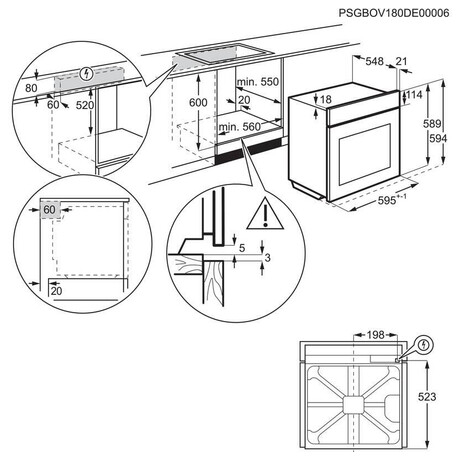 Trouba Electrolux EOD6C77Z