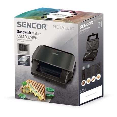 Toustovač Sencor SSM 9978BK
