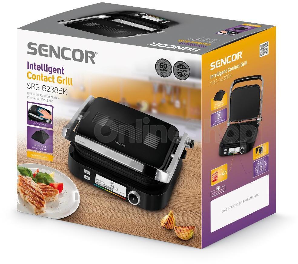 Gril kontaktní Sencor SBG 6238BK