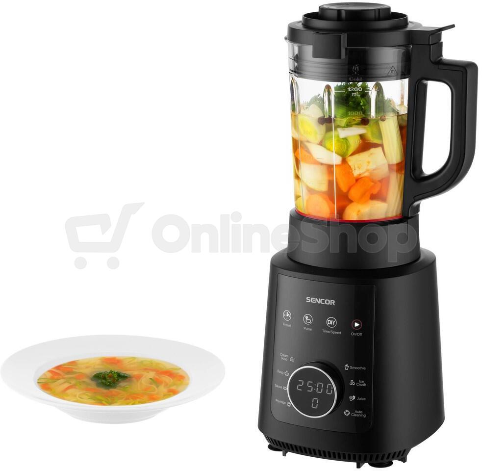 Polévkovar s mixérem Sencor SBU 0510BK