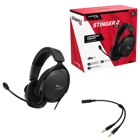 Sluchátka HP HyperX Cloud Stinger 2 Core, černá