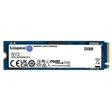 Kingston Flash SSD 250G NV2 M.2 2280 PCIe 4.0 NVMe SSD (foto 1)