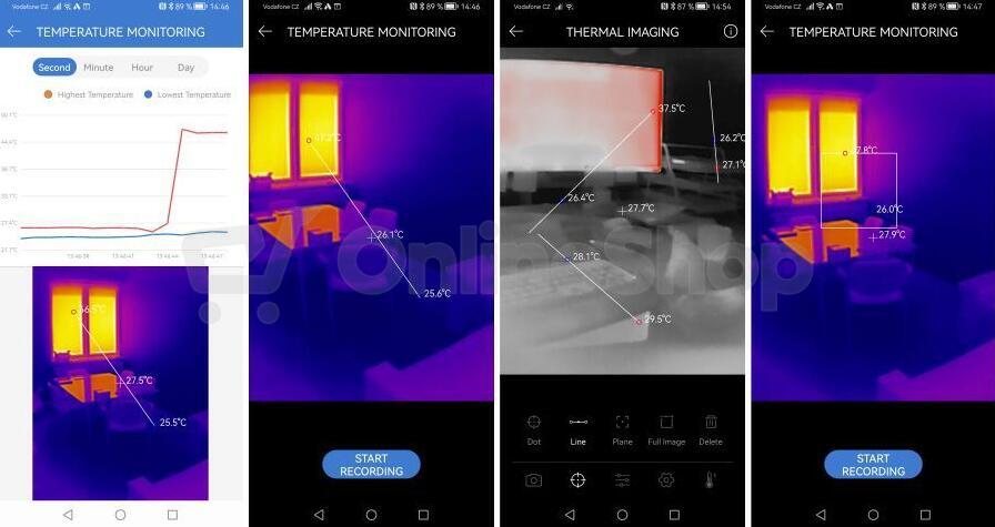 Viking TOPDON termokamera TCView TC001, konektor USB-C (TCVIEW01)