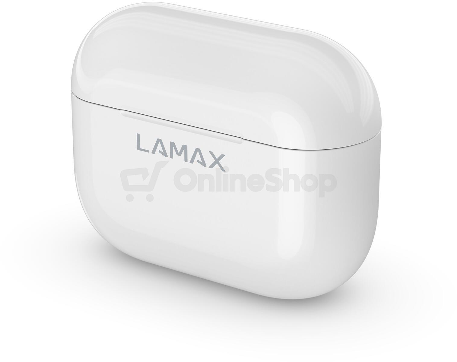 Bezdrátová sluchátka LAMAX Clips1, bílá