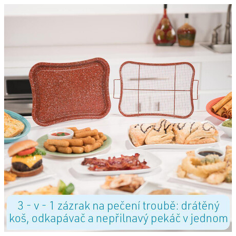 Pec plech 3v1 Mediashop Livington Super Crisper