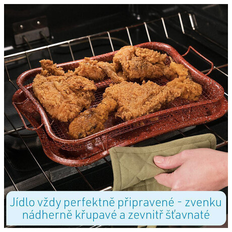 Pec plech 3v1 Mediashop Livington Super Crisper