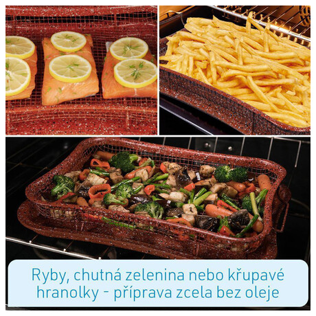 Pec plech 3v1 Mediashop Livington Super Crisper