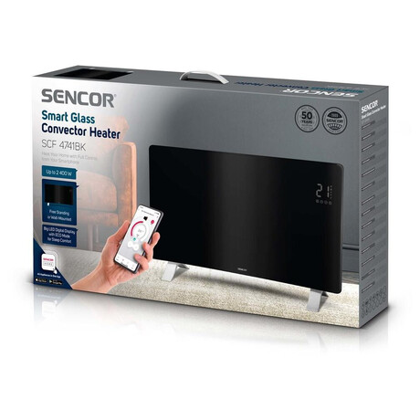 Teplovzdun konvektor Sencor SCF 4741BK
