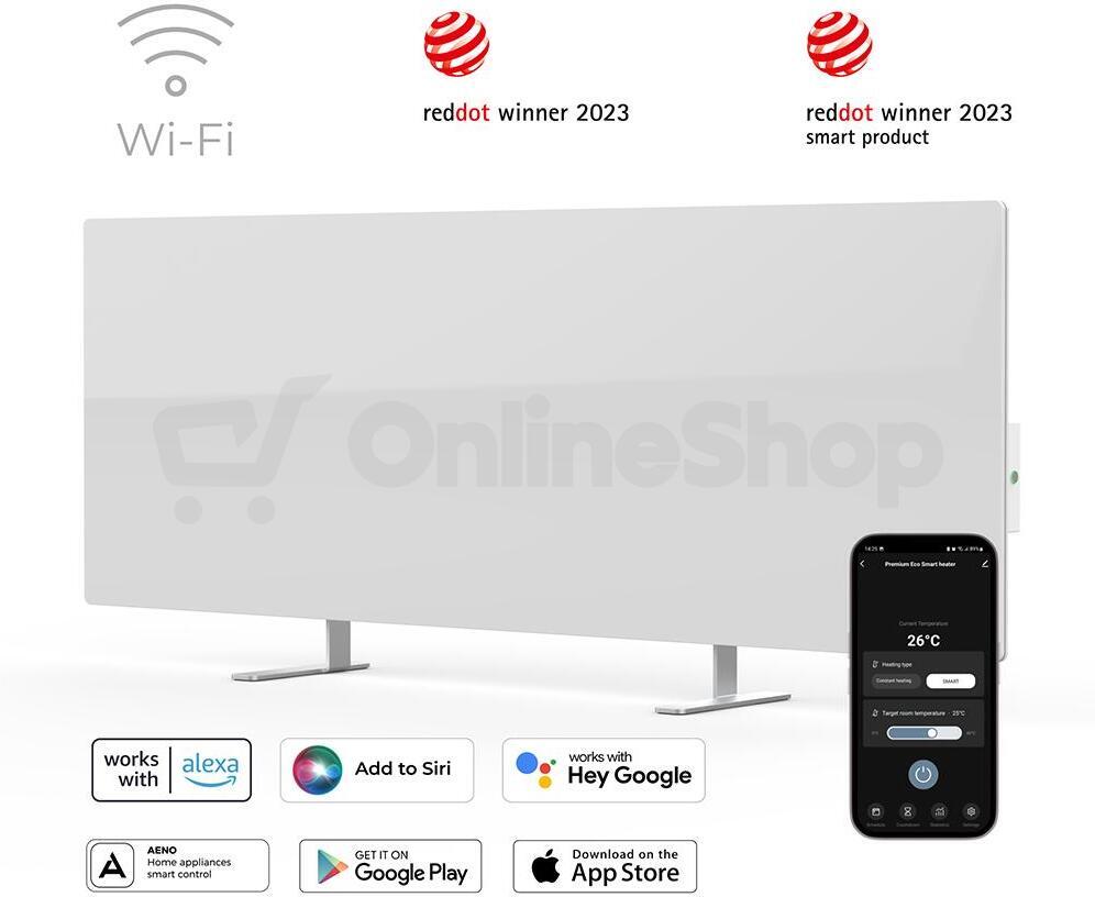 Infrapanel AENO GH1s AGH0001S, bílá