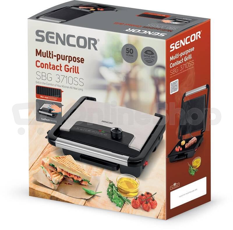 Kontaktní gril Sencor SBG 3710SS