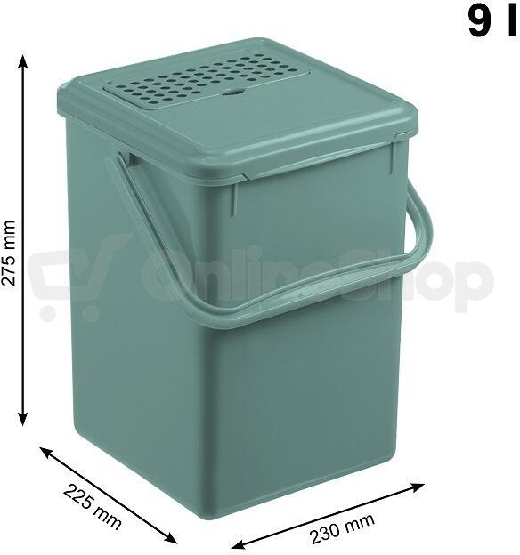 ROTHO Kompostovací kbelík 9L