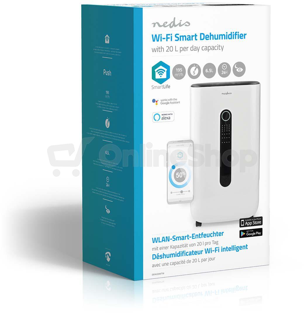 Odvlhčovač SmartLife NEDIS DEHU20WTW
