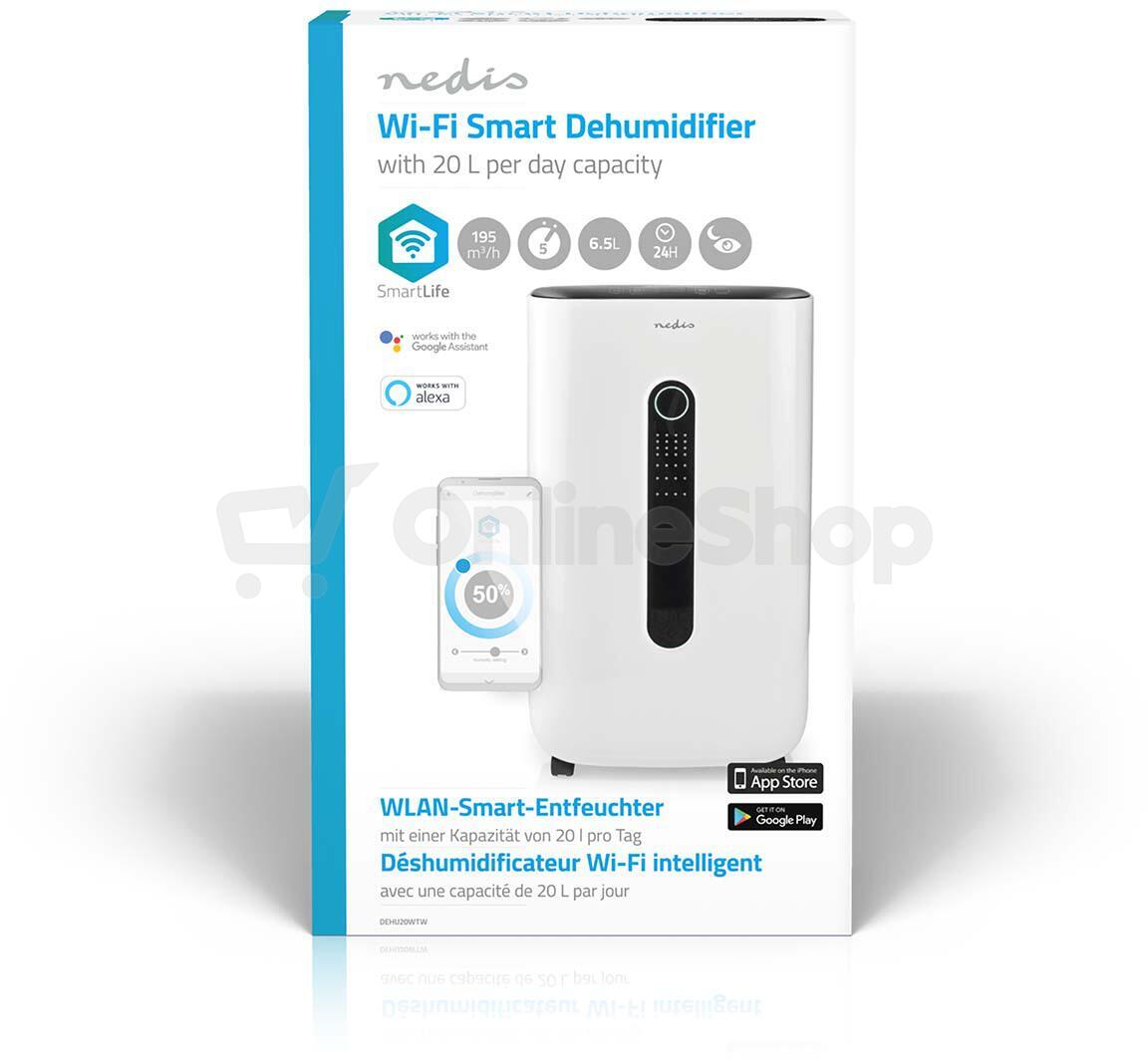 Odvlhčovač SmartLife NEDIS DEHU20WTW