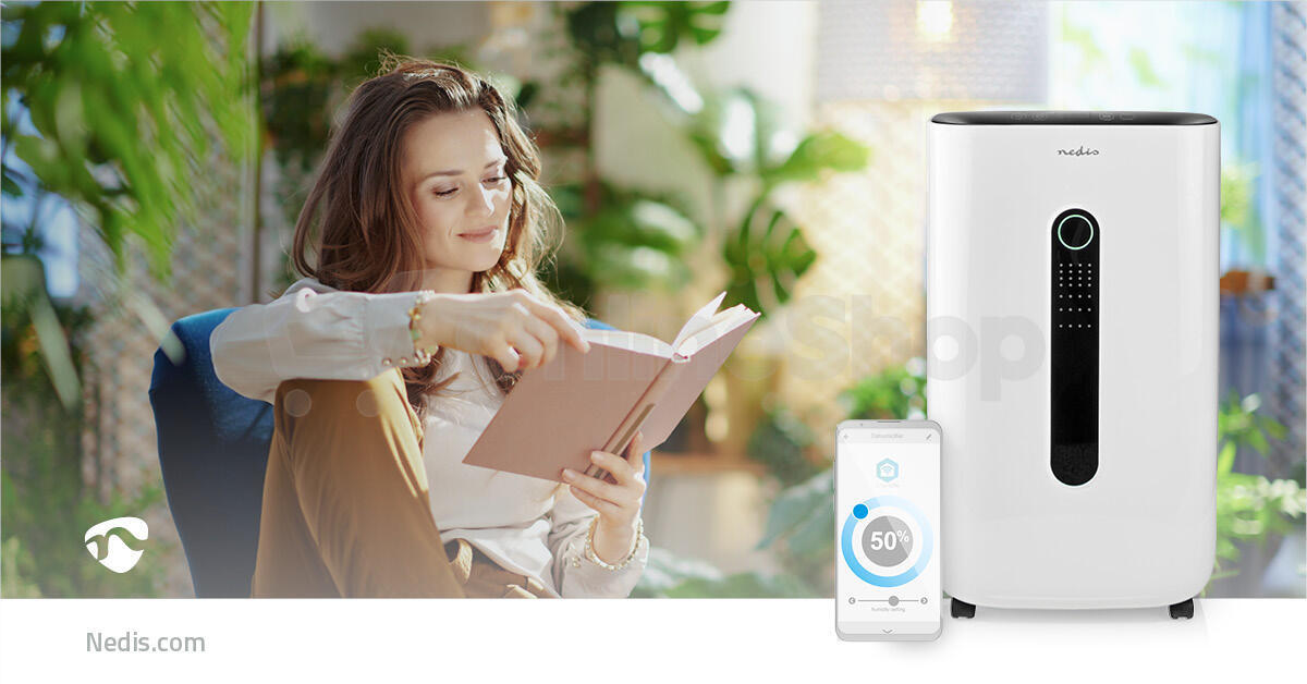 Odvlhčovač SmartLife NEDIS DEHU20WTW