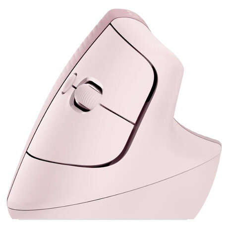 Logitech Lift Vertical Ergonomic Mouse - ROSE/DARK ROSE - EMEA (910-006478)