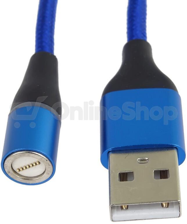 PREMIUMCORD Magnetický micro USB a USB-C (ku2m1fgb)
