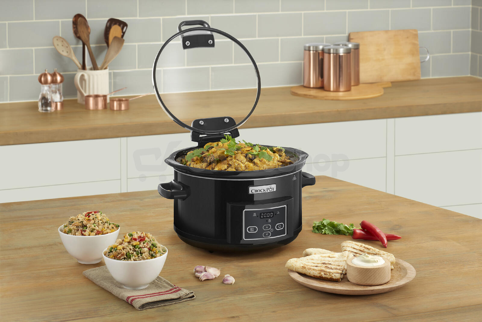 Pomalý hrnec CrockPot CSC052X, 4,7 l, černý