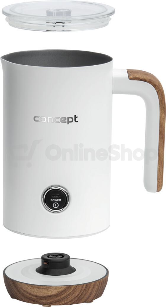 Napěňovač mléka Concept NM4100 NORDIC, bílý