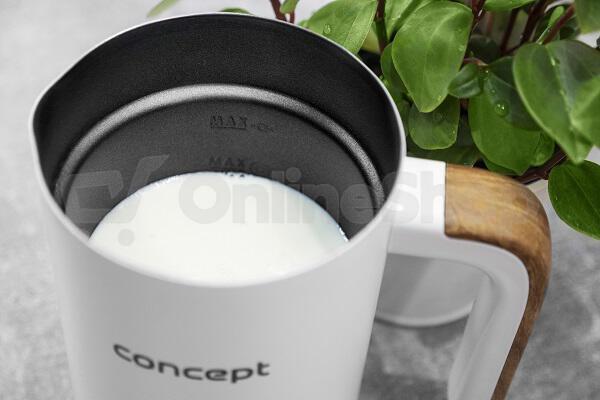 Napěňovač mléka Concept NM4100 NORDIC, bílý