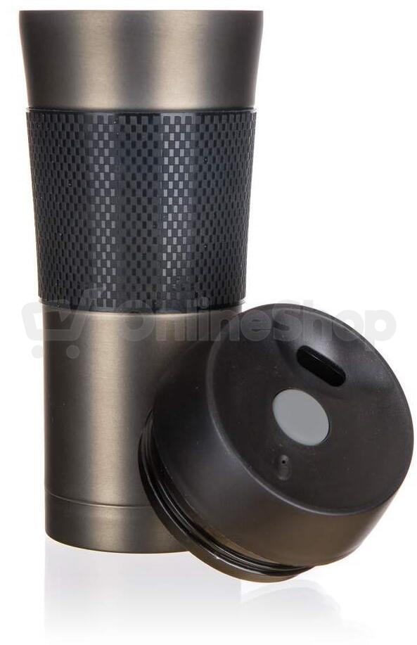 Termohrnek BANQUET AKCENT 420 ml, antracit