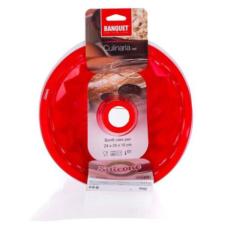 BANQUET Forma nabbovku silikonov CULINARIA Red 24x 24x 10cm (foto 2)