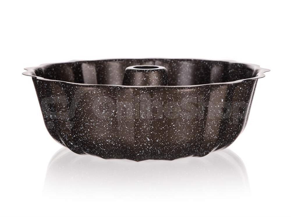 Banquet Granite Moule à Muffins, Charbon, Gris, 27.5 X 39.5 X