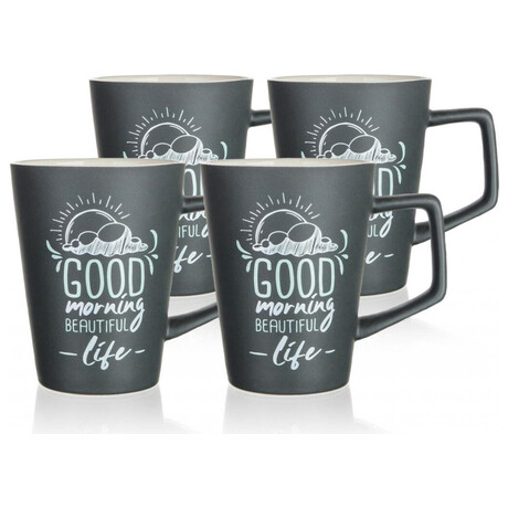 BANQUET Hrnek keramick COFFEE GOOD MORNING 450 ml (foto 2)