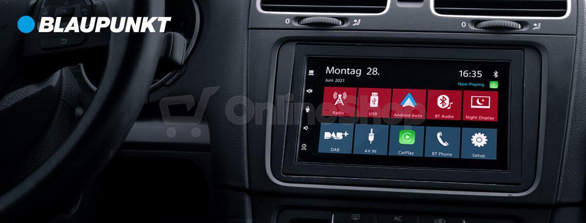 Autorádio BLAUPUNKT Rotterdam 600 DAB BT, Apple CarPlay, Android Auto, 2DIN