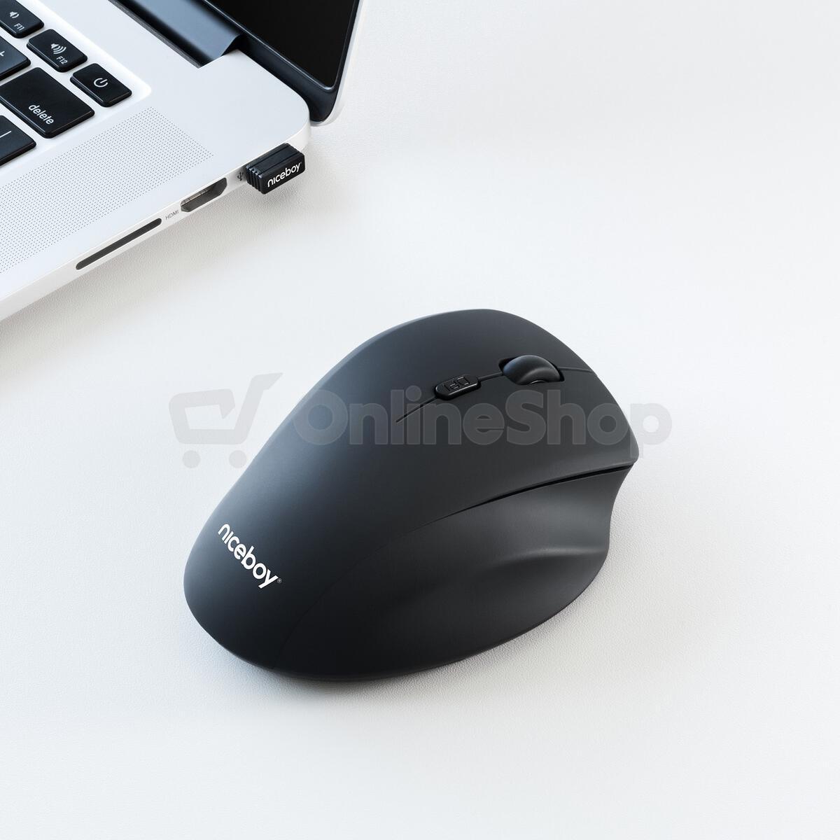 Bezdrátová myš Niceboy OFFICE M20 Silent+
