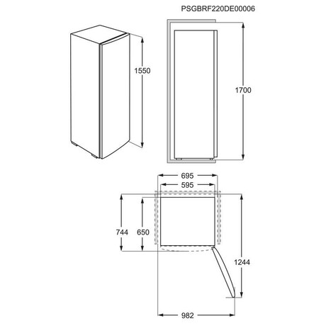 AEG RKB333E2DW (foto 6)