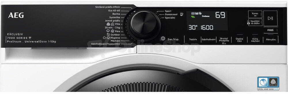 Pračka AEG LFR73164OC 7000 ProSteam® UniversalDose