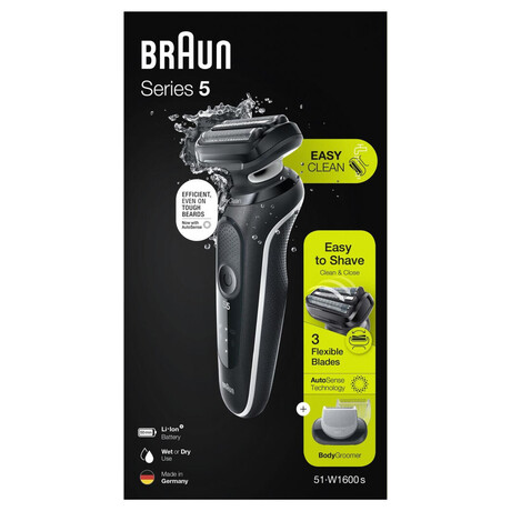 BRAUN Series 5 51-W1600s White