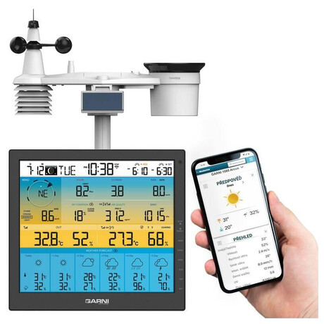 Garni technology Meteorologick stanice s 6denn pedpovd GARNI 1085 Arcus