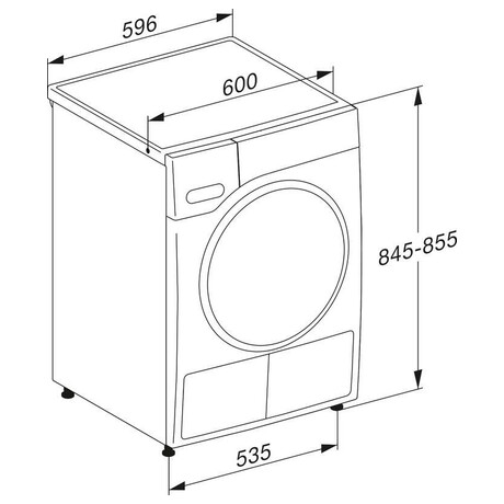 Suika prdla Miele TWC 364 WP XL Performance