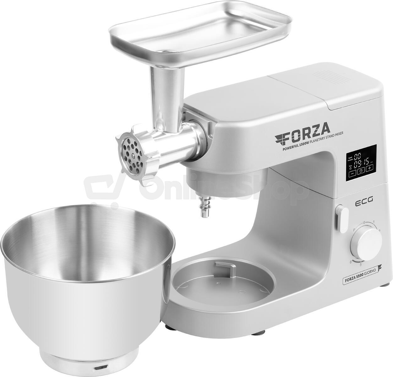 Kuchyňský robot ECG FORZA 5500 Giorno Argento