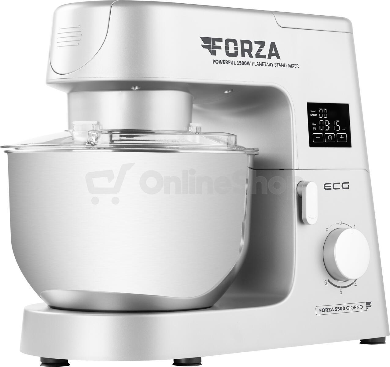 Kuchyňský robot ECG FORZA 5500 Giorno Argento