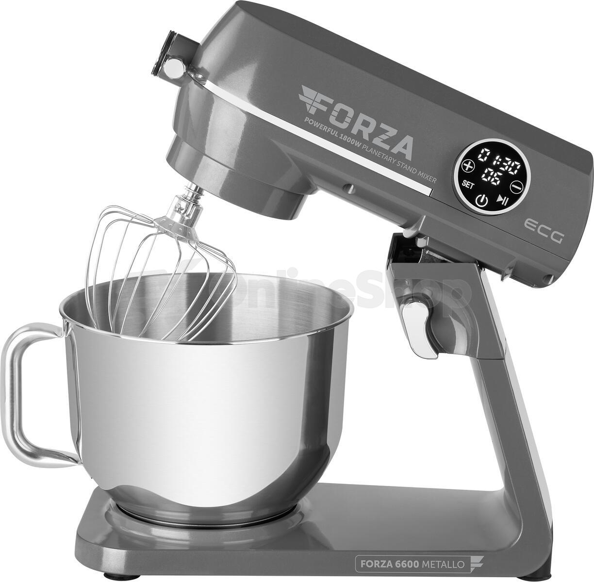Kuchyňský robot ECG FORZA 6600 Metallo Scuro