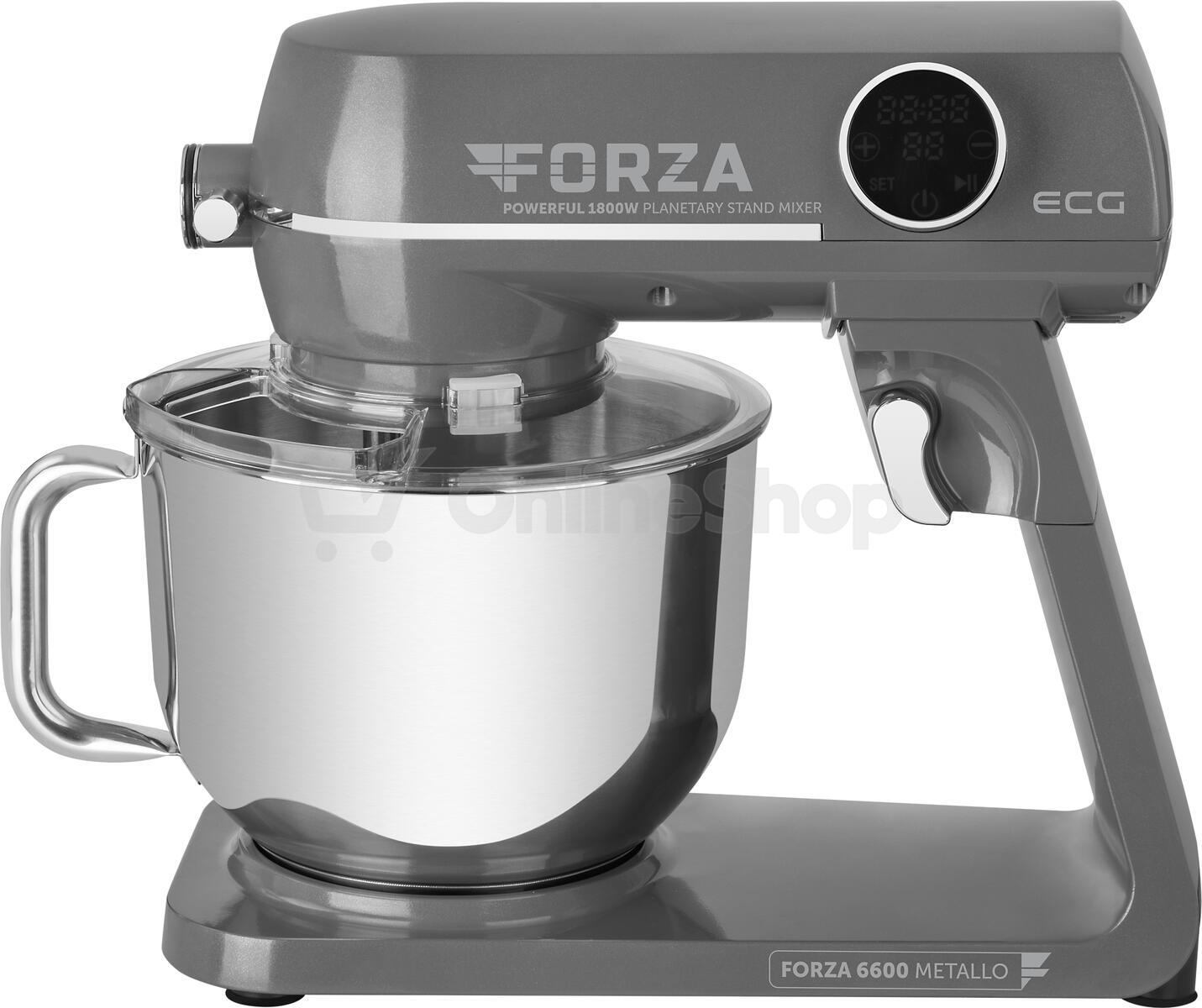 Kuchyňský robot ECG FORZA 6600 Metallo Scuro
