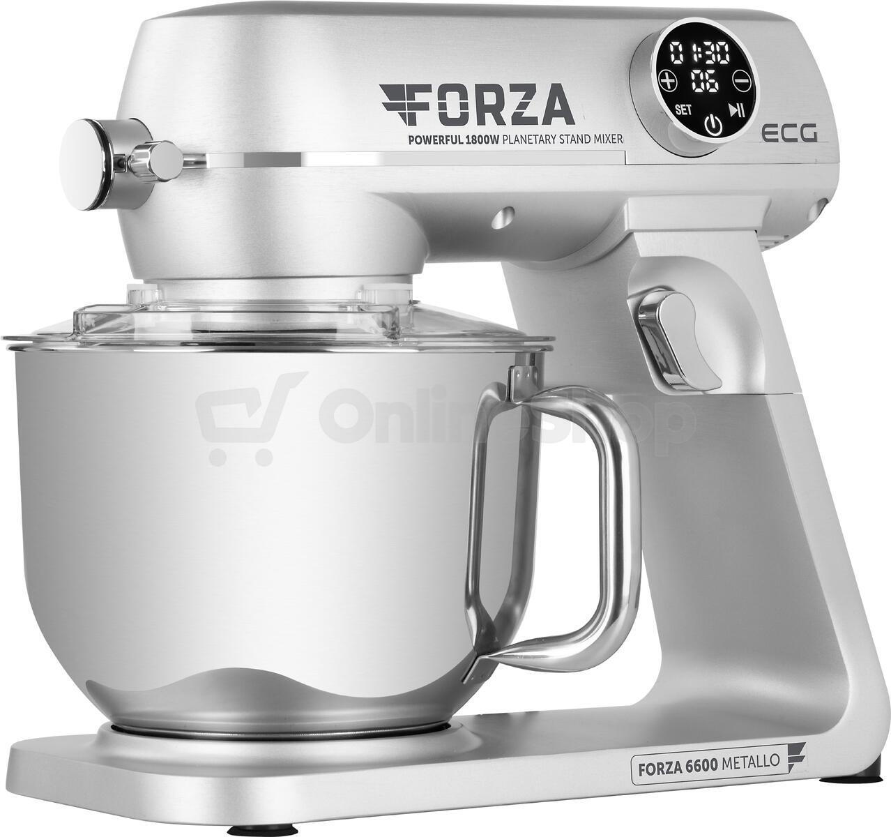 Kuchyňský robot ECG FORZA 6600 Metallo Argento