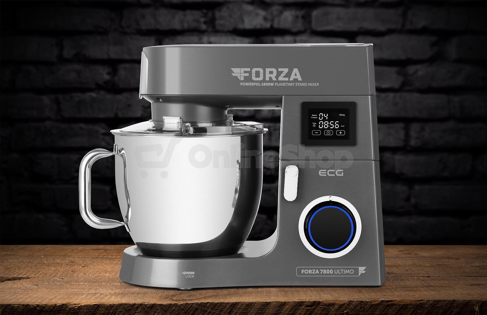 Kuchyňský robot ECG FORZA 7800 Ultimo Scuro