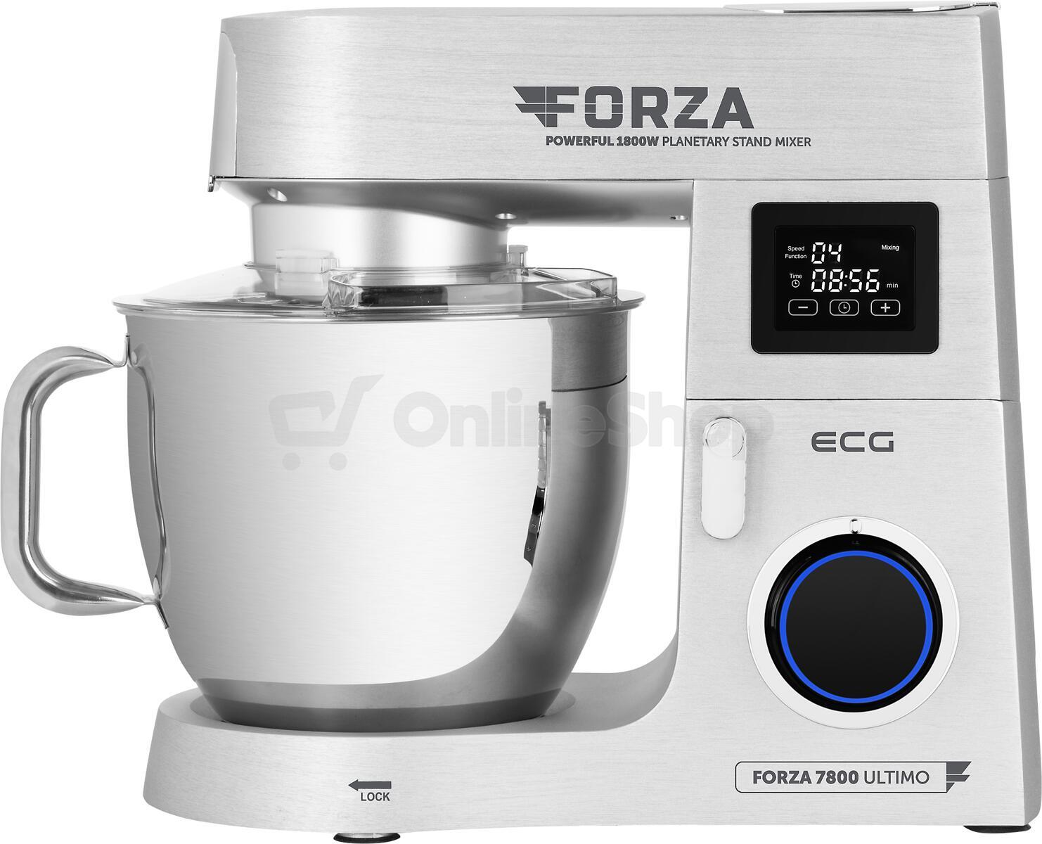 Kuchyňský robot ECG FORZA 7800 Ultimo Argento