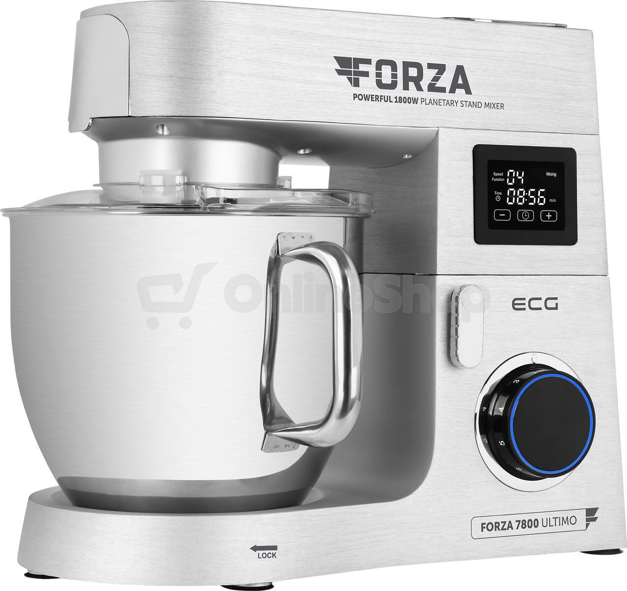 Kuchyňský robot ECG FORZA 7800 Ultimo Argento