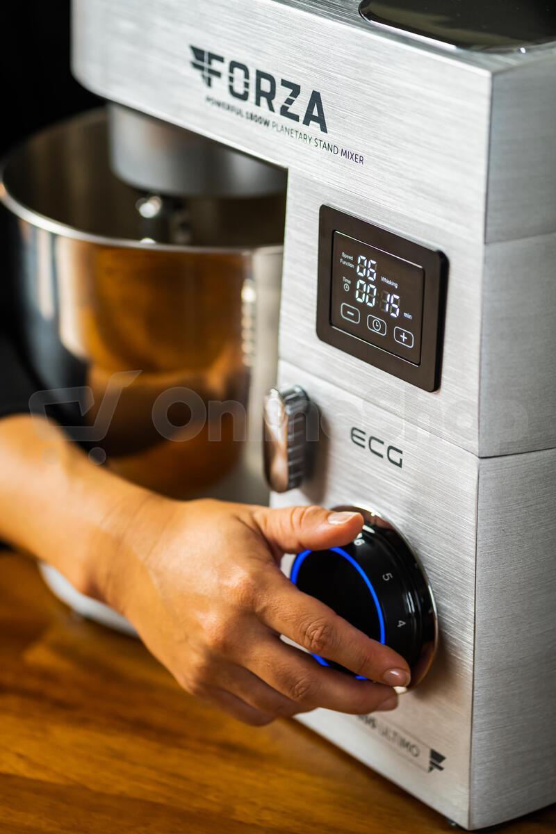 Kuchyňský robot ECG FORZA 7800 Ultimo Argento