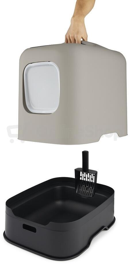 Toaleta pro kočky Petsy Biala, cappuccino