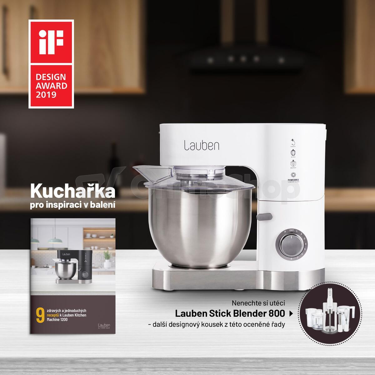 Kuchyňský robot Lauben Kitchen Machine 1200WT