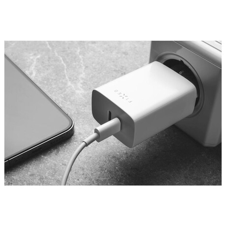 Sov nabjeka FIXED s 2x USB-C vstupem, podpora PD, 35W, bl