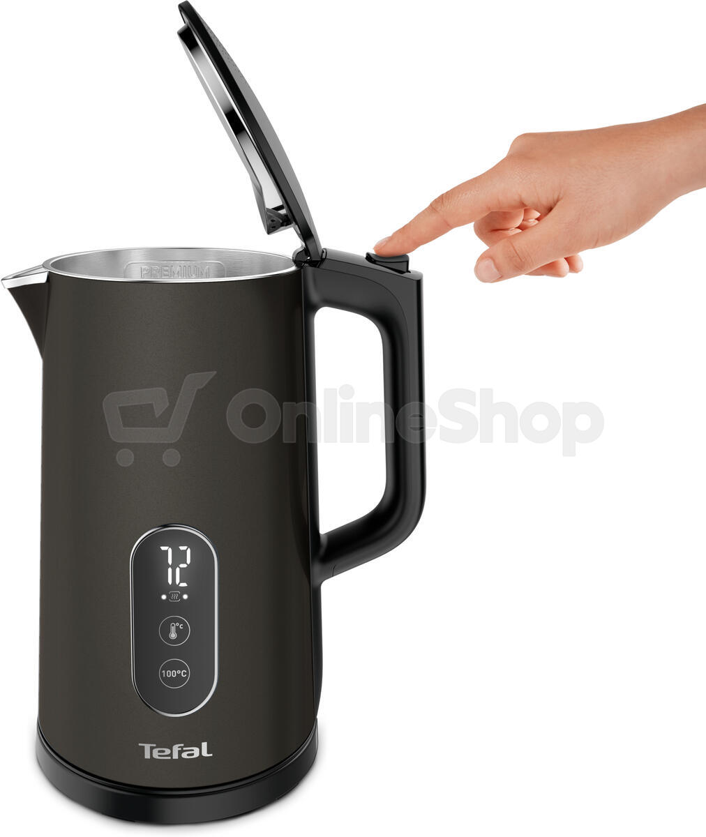 SET Rychlovarná konvice Tefal KI831E10 1.7L, šedá + Sendvičovač Tefal 2 ...