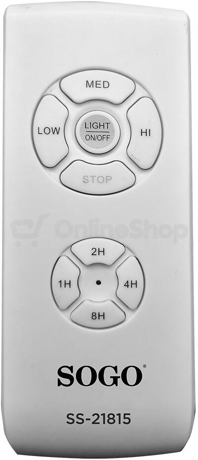 Sogo SS-21815 stropní ventilátor a světlo 2v1