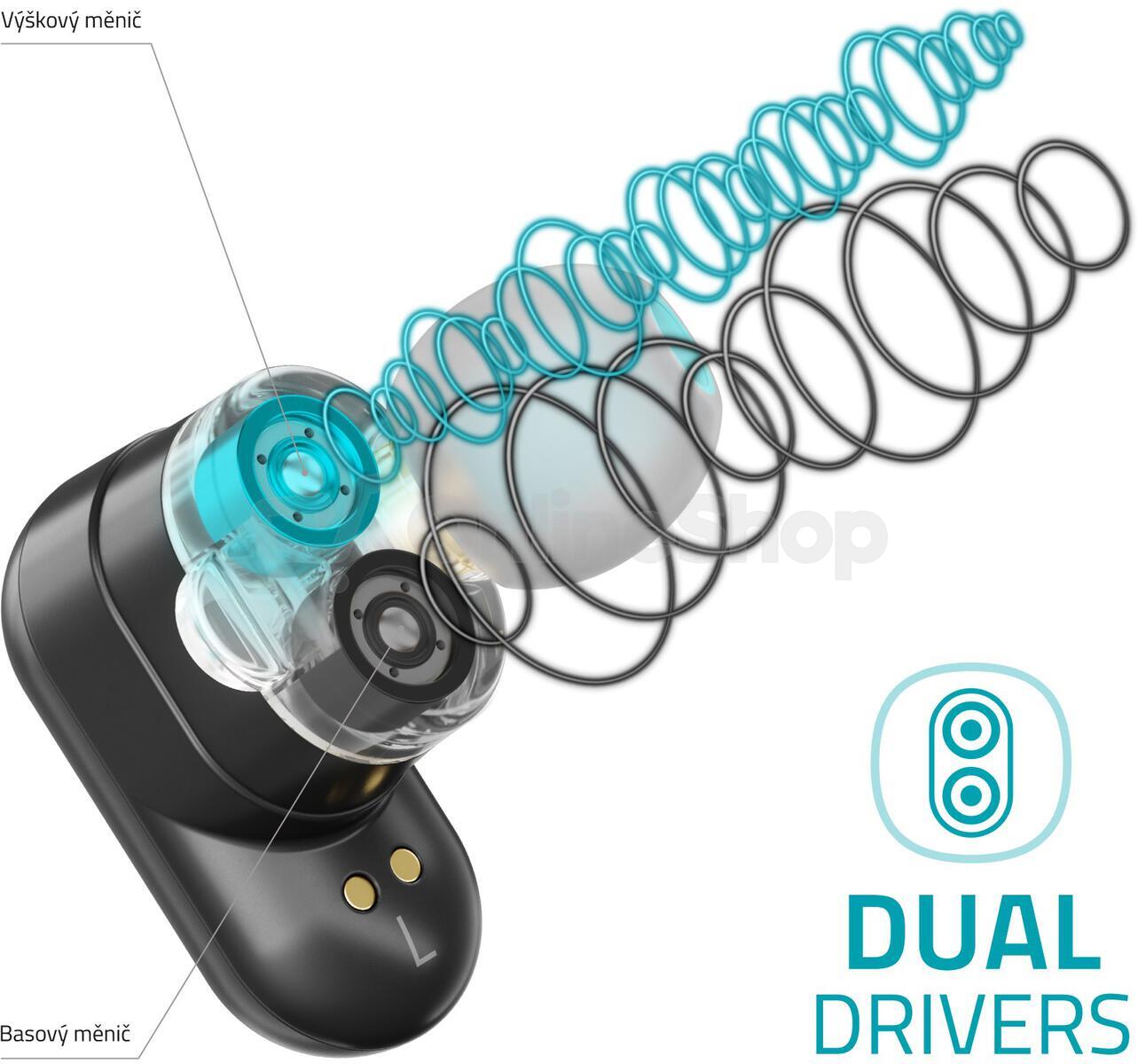 Bezdrátová sluchátka LAMAX Duals1